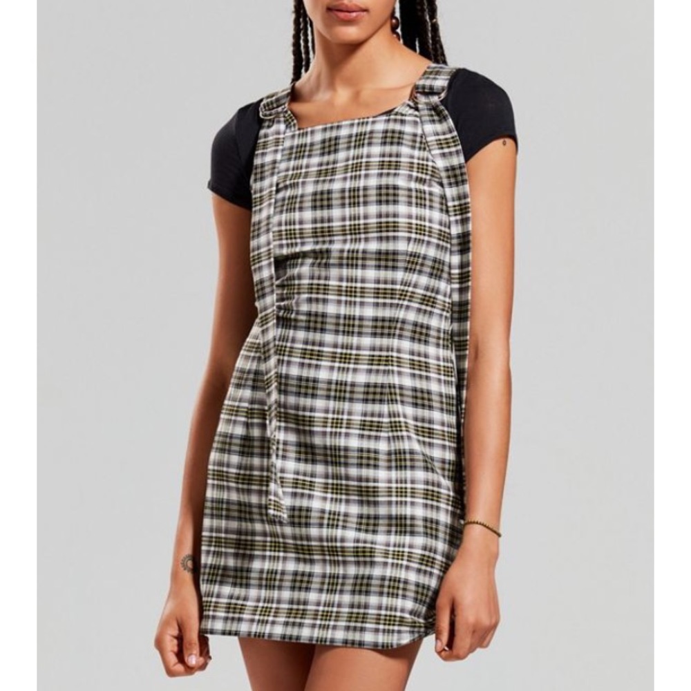The Ragged Priest UO Hitch Plaid Dress Small